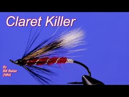Tying Canadian Fly Patterns: the Claret Killer Atlantic salmon fly