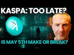 Kaspa Has It Peaked or is May 5th Just The Beginning
