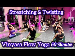 60 Minutes Advance Vinyasa Flow Yoga Full Secession #yogasouvik  #vinyasayoga