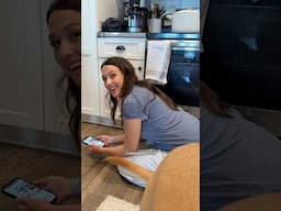 I found my pregnant wife on the floor #shorts