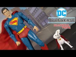 DC Multiverse Superman & Krypto Deluxe 2025 Theatrical Edition McFarlane Toys Action Figure Review