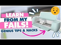 STOP MAKING IT SO HARD! Cricut Hacks I Wish I Knew Sooner | Save Time, Money & Your SANITY!