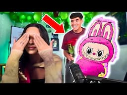 WE MADE HER CRY?! (WORLD'S BIGGEST LABUBU)