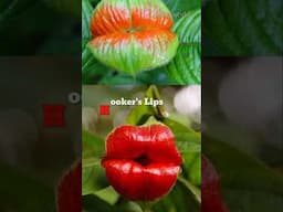 Strangest flowers in the world #strangeflowers #strangest #lipshaworld #gardening #nature #garden