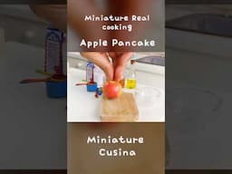 KITCHEN SET COOKING REAL FOOD MINI #pancake #kitchen