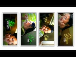 New Style Trending Viral Boys&Girls lyrical video editing in Alight motion Instagram trending Edit