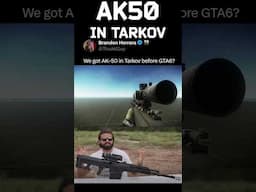 NIKITA LEAKS THE AK50 IN TARKOV // Brandon Herrera's AK50 Is ALMOST Ready For #tarkov #short