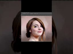 How to improve the digital art ? ❤️ #EmmaStone #art #digitalart
