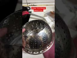 PERFECT STEAMING FOR BROCCOLI #broccoli #recipe #easyrecipe #food #cooking