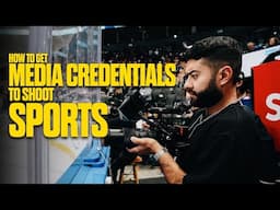 How to Get Credentials for Sporting Events (The Right Way) + FREE Email Template!