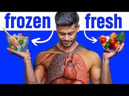 ARE FROZEN VEGETABLES HEALTHY ?? FRESH OR FROZEN #health #fitness