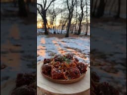 Spaghetti and meatballs