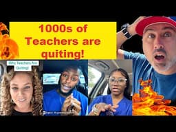 Teachers are quitting everywhere!