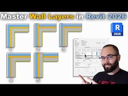 Wall Layer Priority in Revit 2026 Tutorial