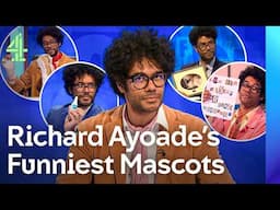 Richard Ayoade's BURDEN Of Mascots | 8 Out of 10 Cats Does Countdown | Channel 4 Entertainment