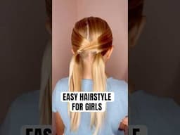 EASY HAIRSTYLE FOR GIRLS | Audrey and Victoria #hairstyle PRODUCTS USED IN DESCRIPTION BELOW ⬇️
