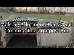 Making Allotment Black Gold And Turning The Compost Bin, How To Make Your Own Compost