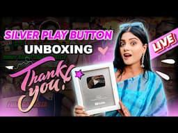Finally Silver Play Button mil gya