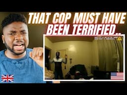 THIS OFFICER WALKED INTO A REAL LIFE HORROR MOVIE!  - Brit Reacts