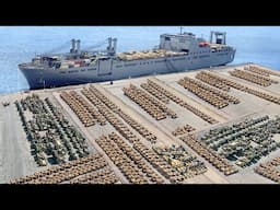 How the U.S. Unloads Billions $ Worth of Scary Military Hardware at European Ports