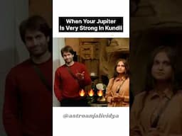 Strong Jupiter In Kundli  #astrology