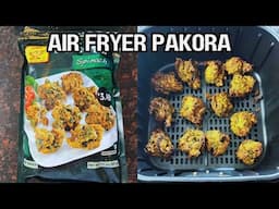 Air Fryer Frozen Pakora: Crispy Restaurant-Style in 8 Minutes! Easy Indian Appetizer or Snack 🔥
