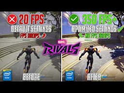 Marvel Rivals - Best Settings for MAX FPS in Season 2.5 | Fix Lags, Stutter & Delay ✅