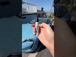 He wrote sharpie on my Porsche…😡
