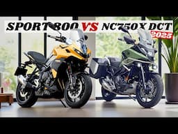 2025 Triumph Tiger SPORT 800 vs Honda NC750X DCT | Sport Touring Showdown