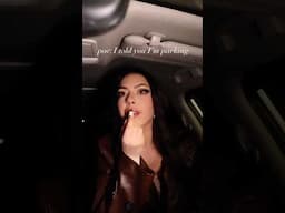 POV: I told you I’m parking #makeup #lipcombo