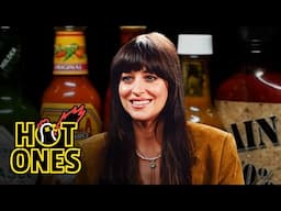 Dakota Johnson Is Not Okay While Eating Spicy Wings | Hot Ones