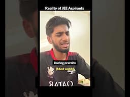 Reality of JEE || IIT Motivation | JEE 2026 | JEE 2027 #iit #jee #shorts