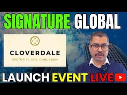 Signature Global CLoverdale Launching Event Live | Exclusive Launch Streaming |