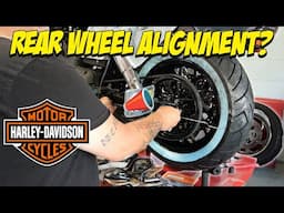 How Hard Is It To Align A Harley Rear Wheel?