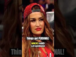 Nikki Bella & Liv Morgan Throw Relationship Shots At Each Other! #wwe #shorts #wweraw