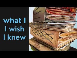 10 things I wish I knew as a junk journal BEGINNER + make a simple junk journal