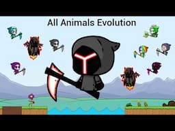 Laser Reaper vs Players Bosses And All Animals Evolution (EvoWorld.io)