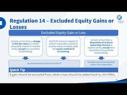 Module Two – Computation of GloBE Income or Loss (Part B)