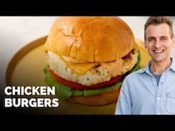 The special sauce on these chicken burgers is amazing!