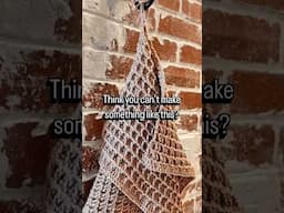 Think you can’t do it? I’m here to tell you “YES YOU CAN!” #crochet #home  #diy #crochettutorial