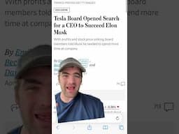 Did Elon Musk just get fired? #elonmusk ￼