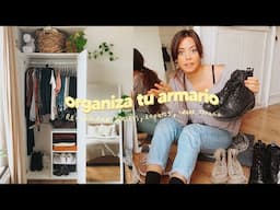 Cómo organizar tu Ropa | Tips para Cuidar la Ropa ~ moda sostenible