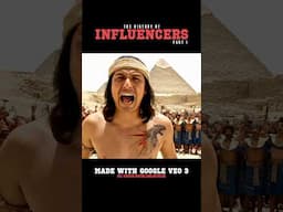 How it all started! | VEO 3 demo | The History of Influencers Part 1 #veo3 #googleveo3  #aifilm