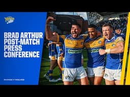 Brad Arthur post match press conference in full