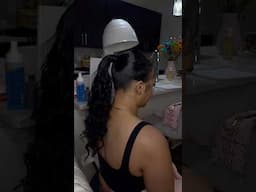 i did a ponytail on my mama rate it 1-10😍😍