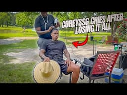 CoreySSG Cries After Losing Millions Of Dollars