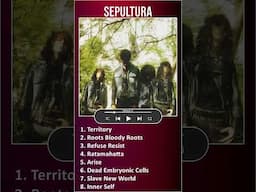 Sepultura MIX Best Songs #shorts ~ 1980s Music So Far ~ Top Death Metal, Alternative Metal, Pop,