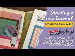 A junk journal dedicated to breaking the blank pages pt1