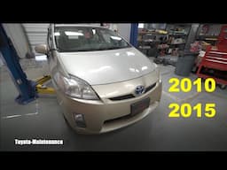 Top Expensive Problems Toyota Prius 2010-2015 3rd Generation