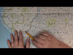 ASMR ~ Brazzaville, Congo History & Geography ~ Soft Spoken Map Tracing Google Earth
